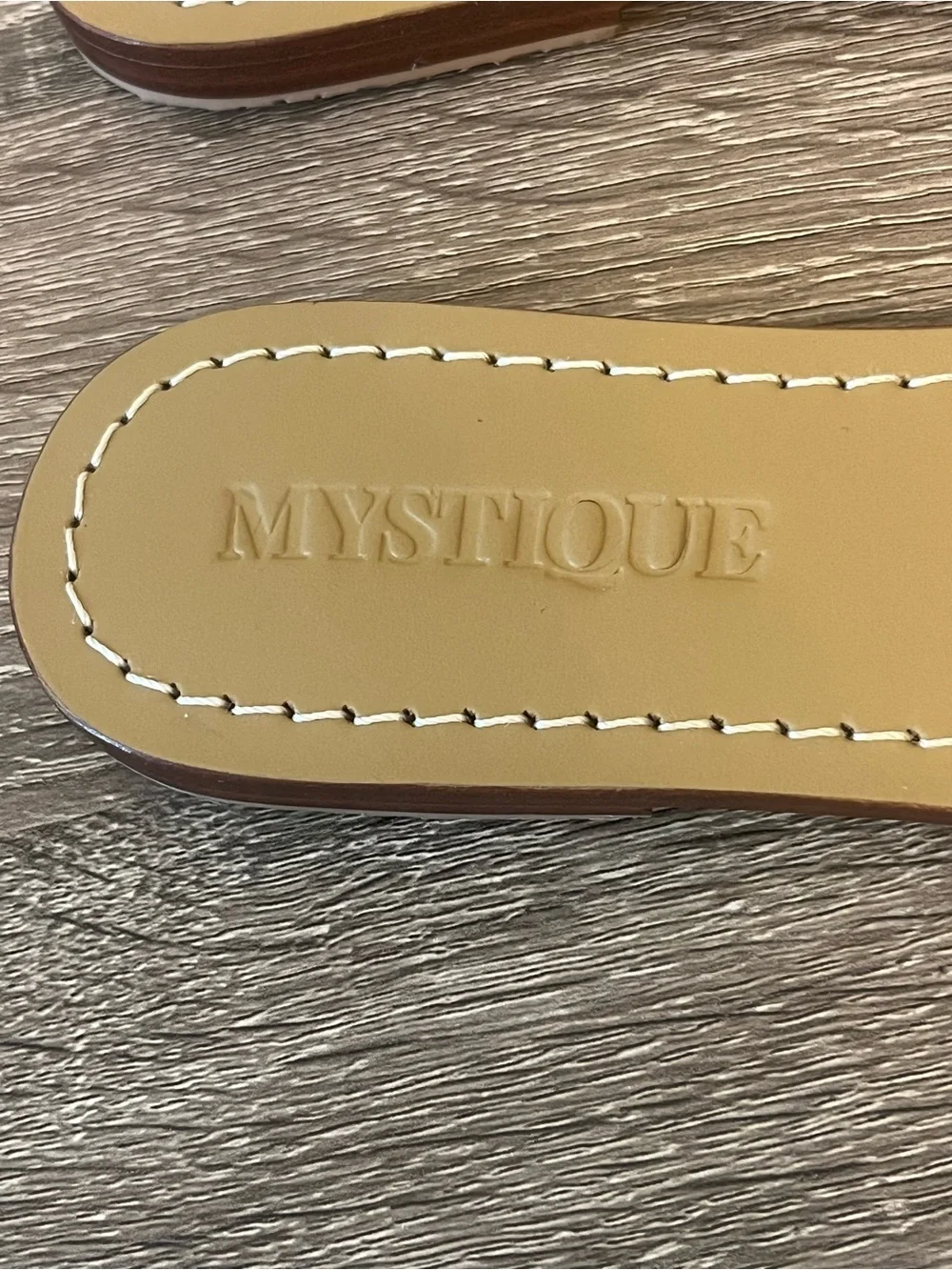 NEW $250 Mystique Ajex Jeweled Slide Sandals Women's Size 11